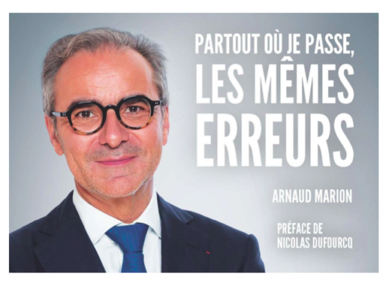 Livre Arnaud Marion